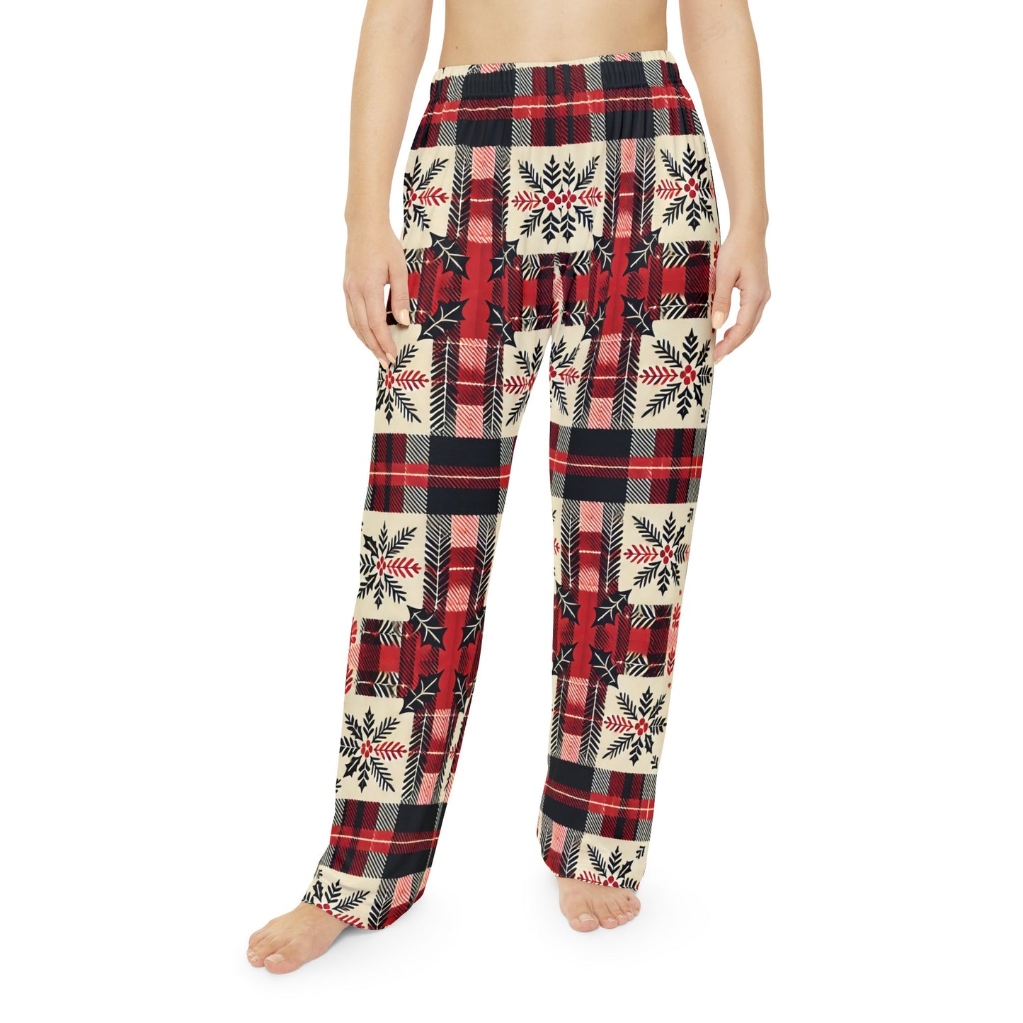 Mistletoe Morning Women's Pajama Pants (AOP)