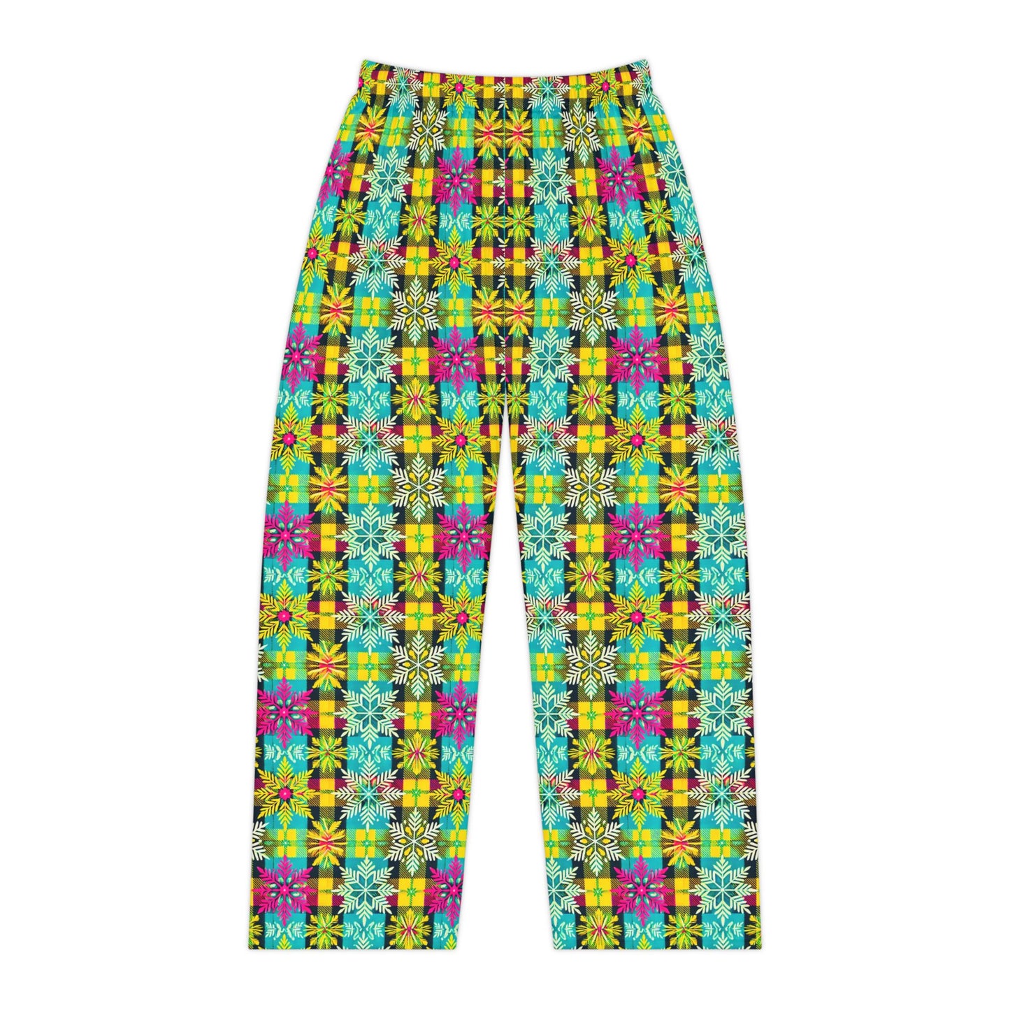 Sno-Flakes Women's Pajama Pants (AOP)