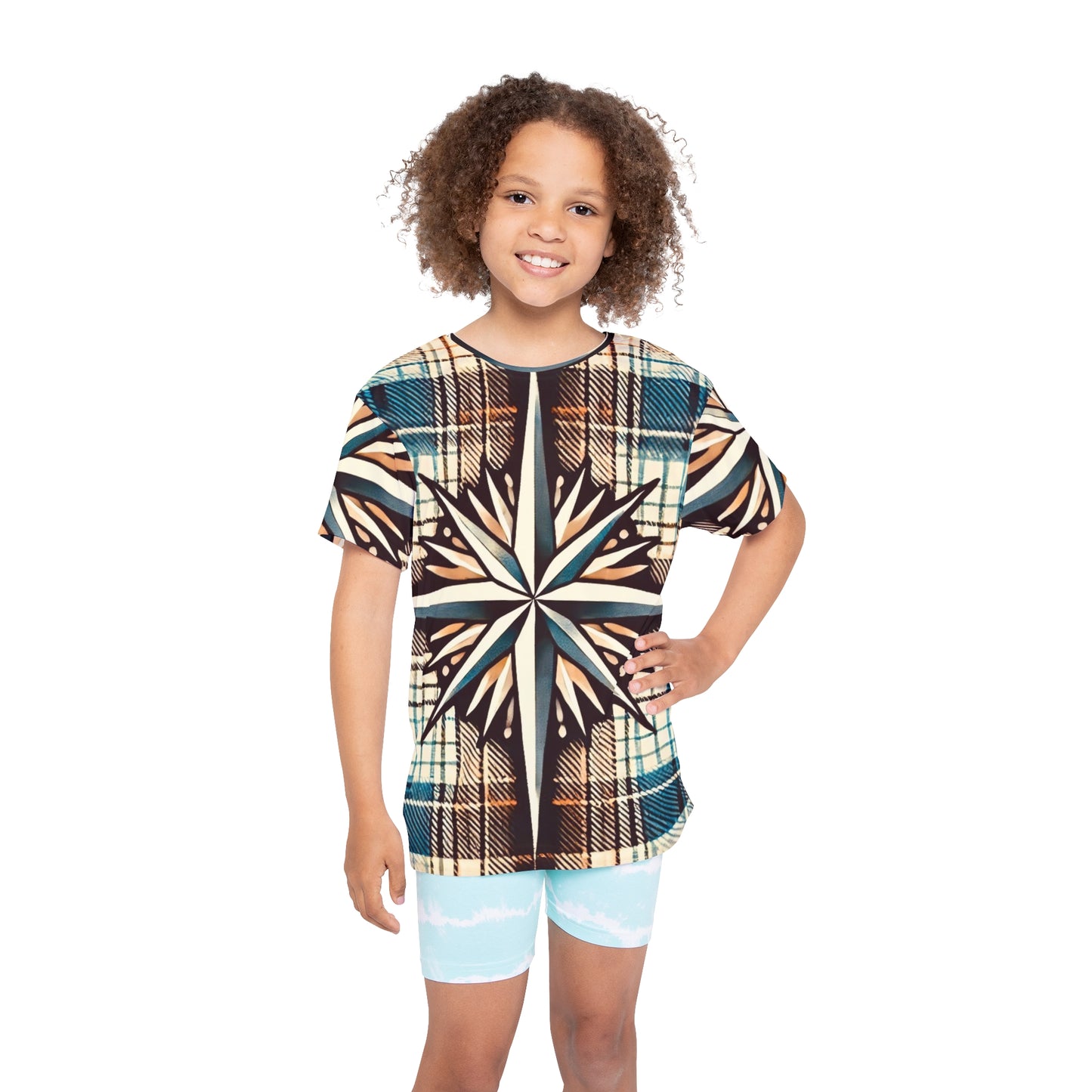 Compass Kids Sports Jersey (AOP)