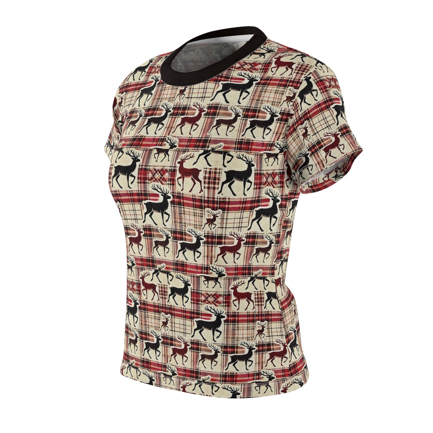 Oh Deer! Women's Cut & Sew Tee (AOP)