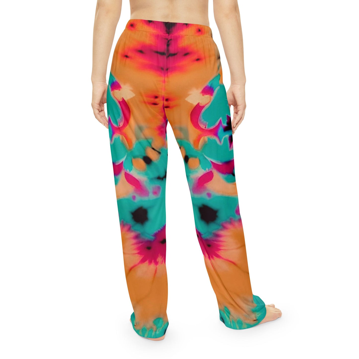 Groovy Dreams Women's Pajama Pants (AOP)