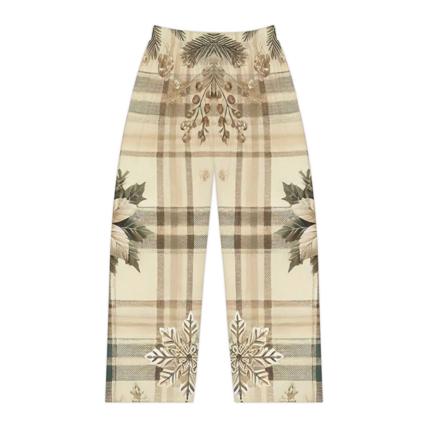 Golden Bow Women's Pajama Pants (AOP)