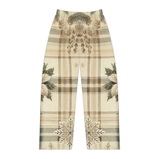 Golden Bow Women's Pajama Pants (AOP)