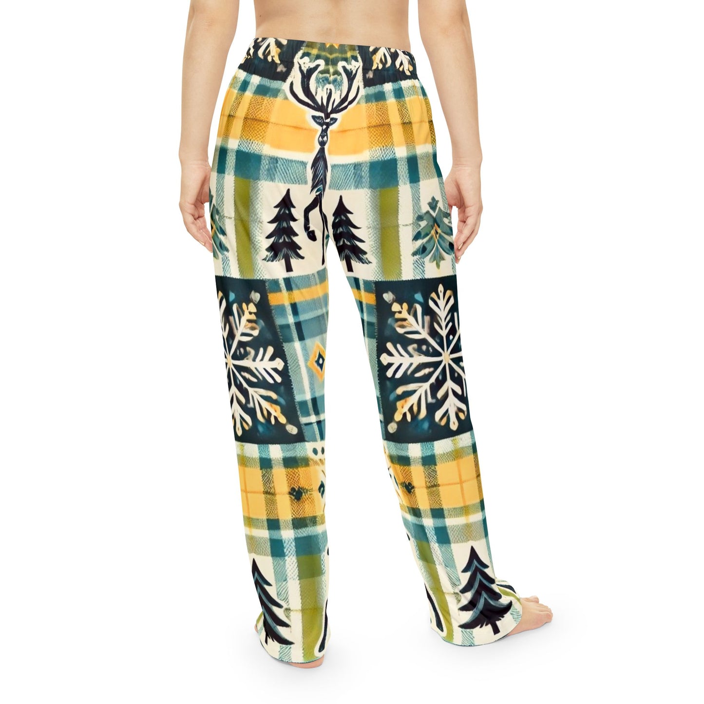 Wild Deer Women's Pajama Pants (AOP)