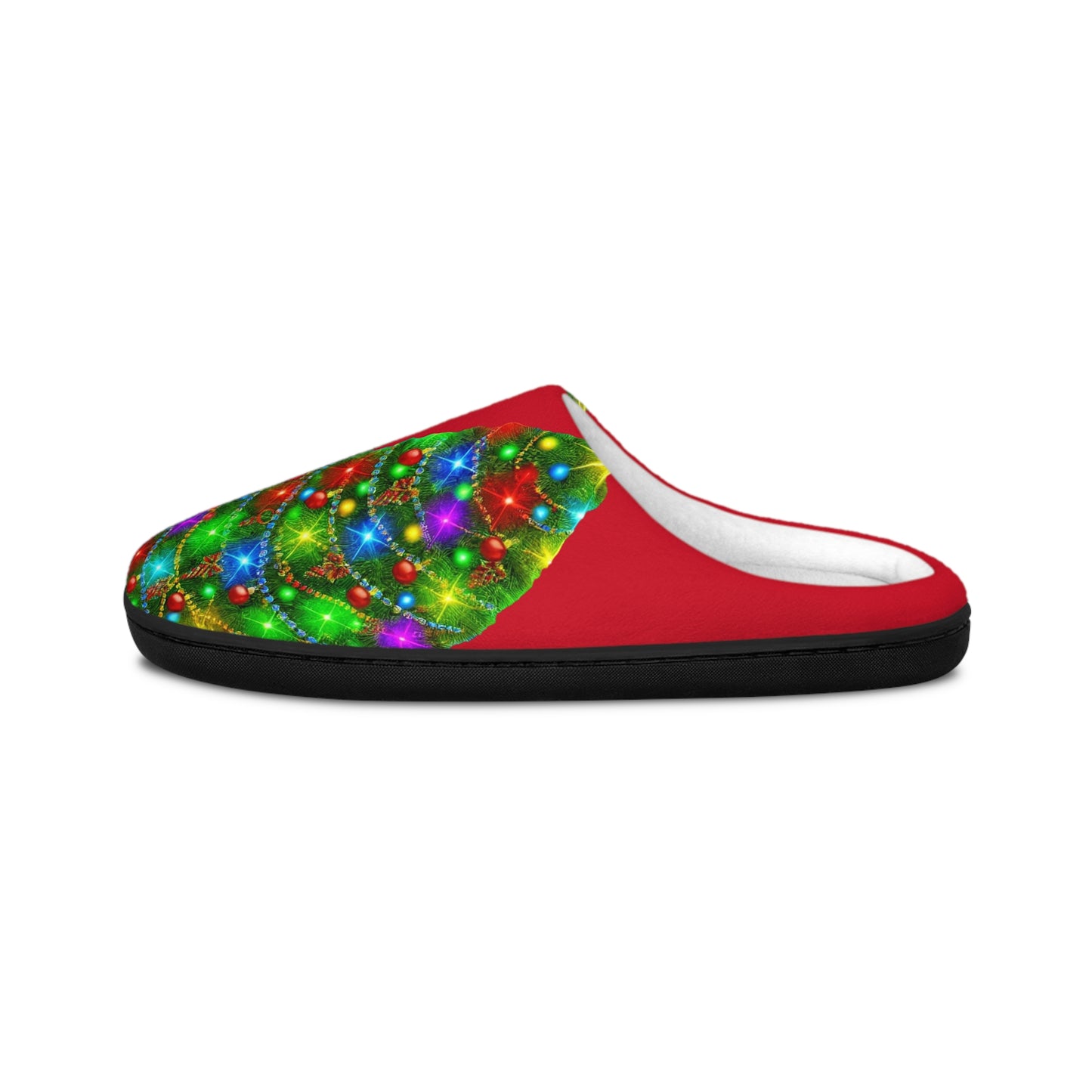 Christmas Tree Men's Indoors Slippers