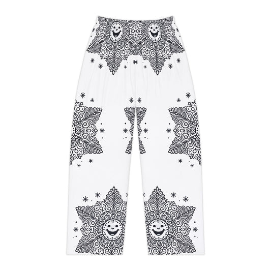 Snowflake Women's Pajama Pants (AOP)